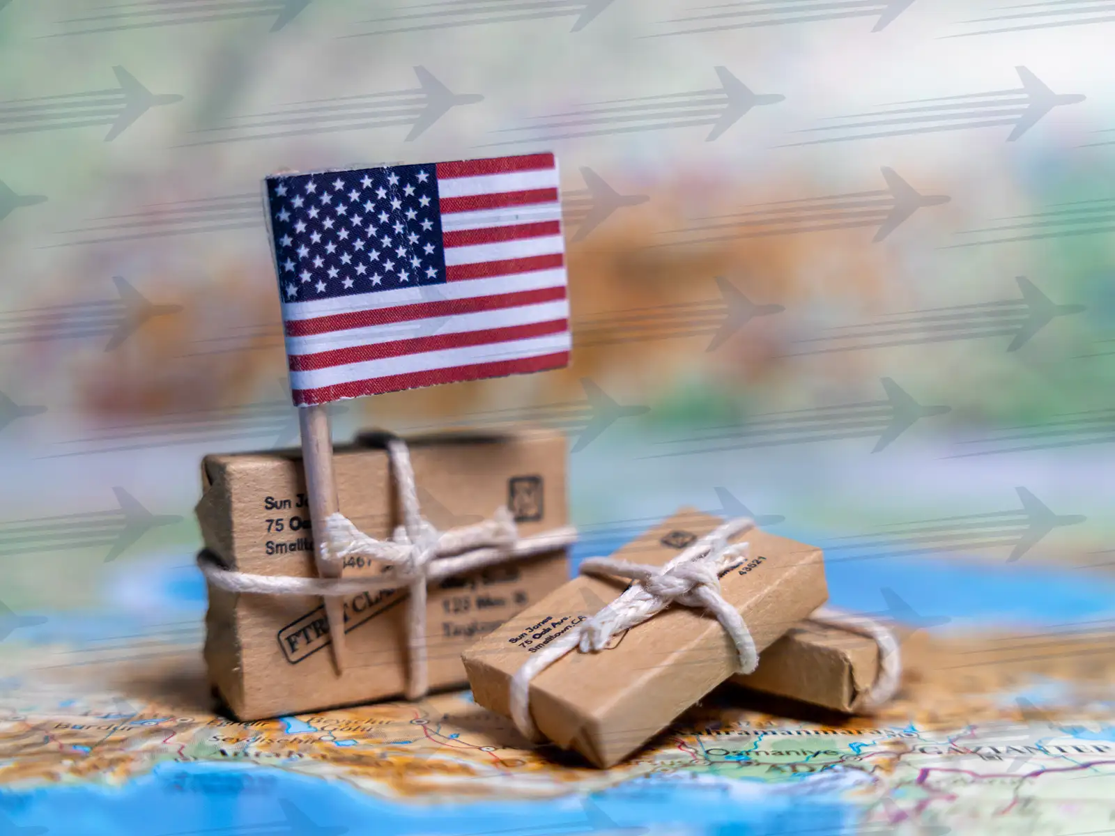 Türkiye'den Amerika'ya gıda gönderimi için güvenli koli paketleme